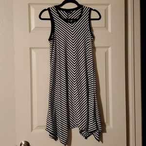 Mossimo Maternity summer dress, Black/white Small